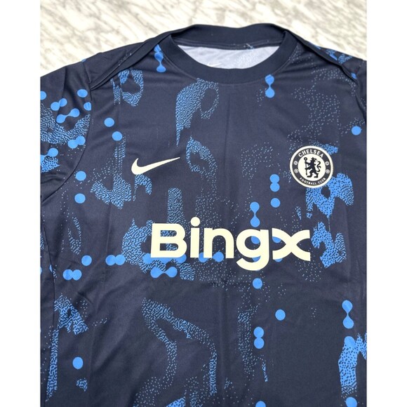Nike Chelsea soccer Academy Pro Pre-Match Jersey Blue women's Large FN9729-452 - Picture 4 of 8